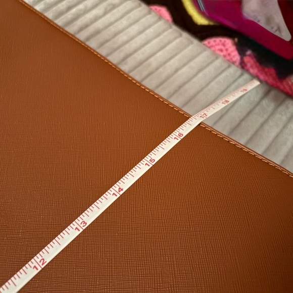 Elegant Tan Women's Handbag Lovevook woman’s laptop bag computer tote zip comp. - Picture 8 of 12